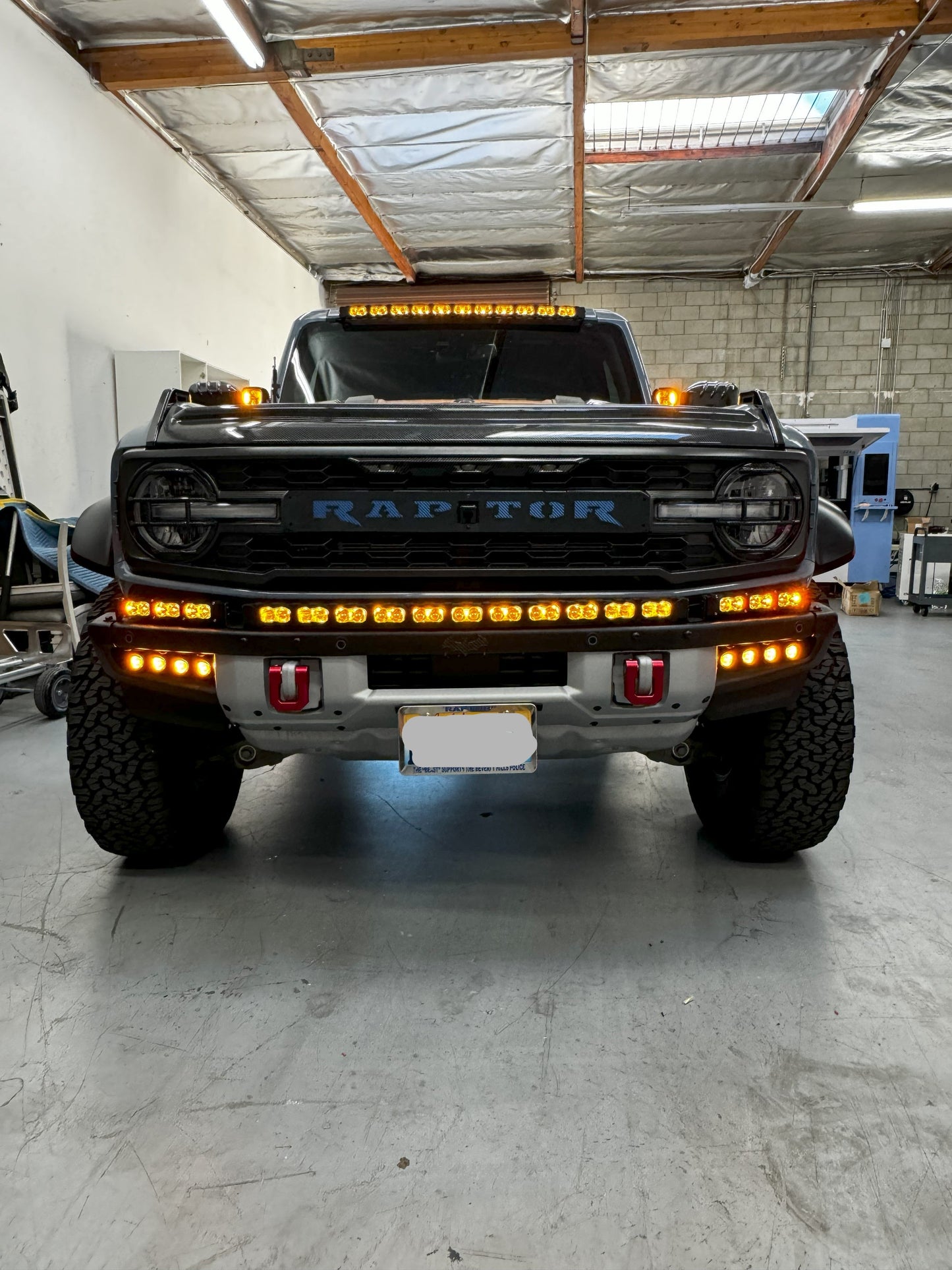 2021+ Ford Bronco Raptor Curved 40in Light Bar - PRO XL