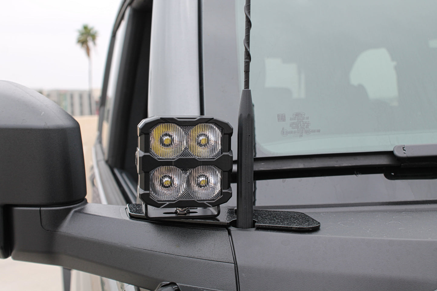 2022+ Ford Bronco Raptor Hood Mount/Ditch Lights/Pillars - PRO