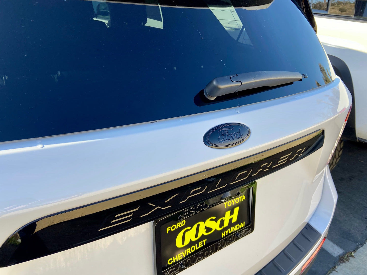 Explorer Gloss & Flat black Emblem set 2020, 2021, 2022, 2023