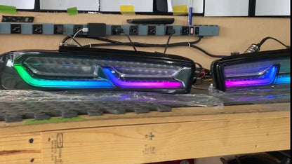NTXGlow Color Shifting Tail Lights (2016-2018 Camaro)