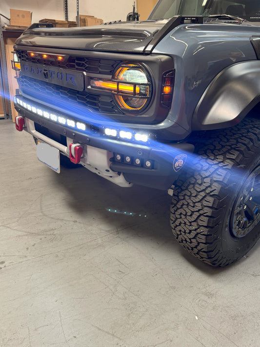 2021+ Ford Bronco Raptor Curved 40in Light Bar - PRO XL