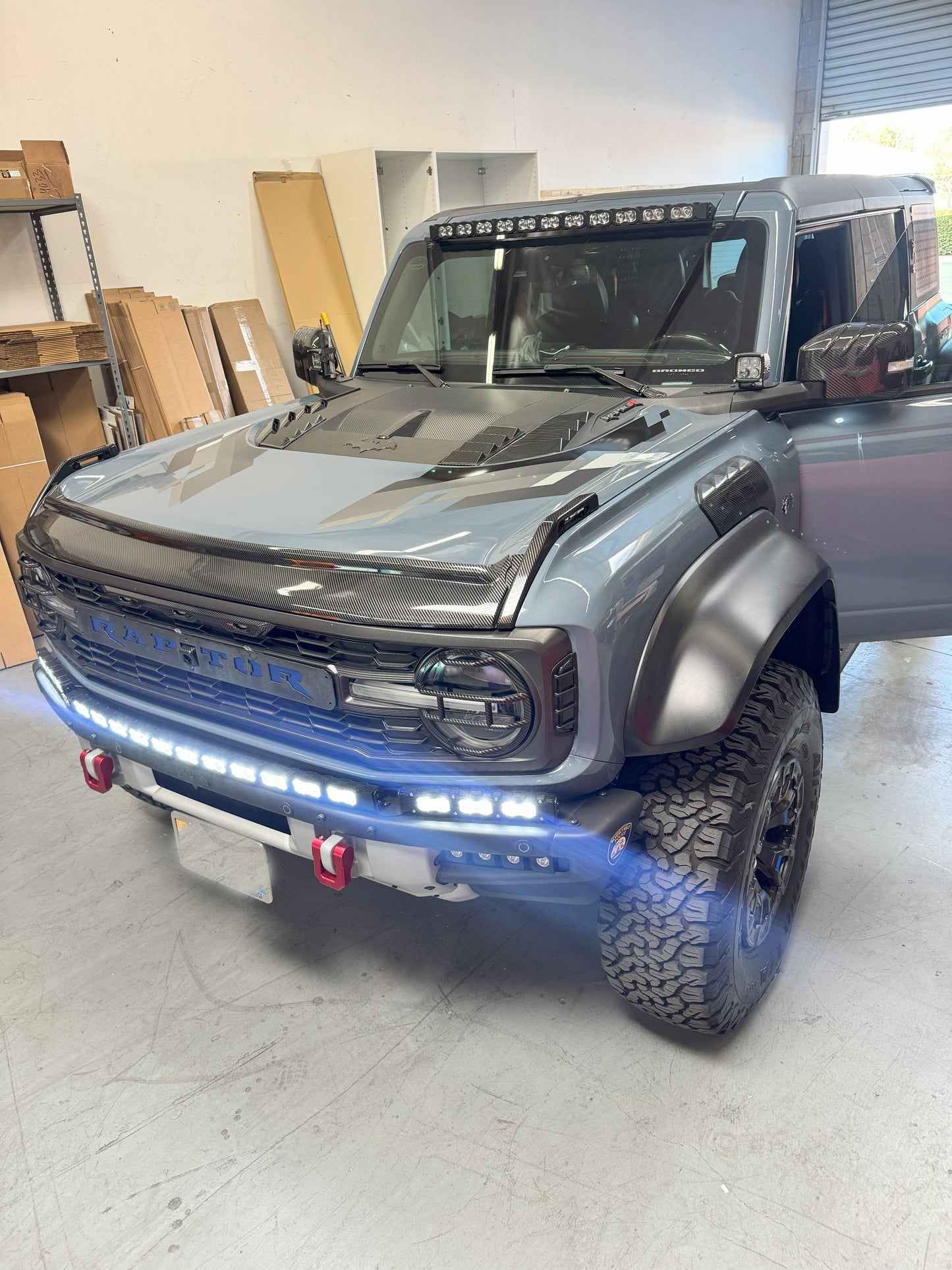 2021+ Ford Bronco Raptor Side Light Bars Extension