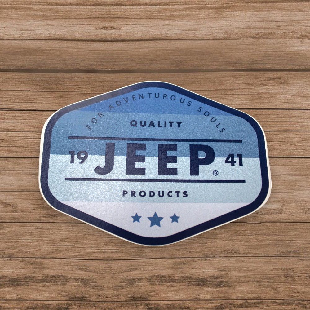 Sticker - Jeep® Quality  Products Hex