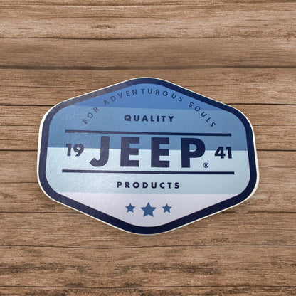 Sticker - Jeep® Quality  Products Hex