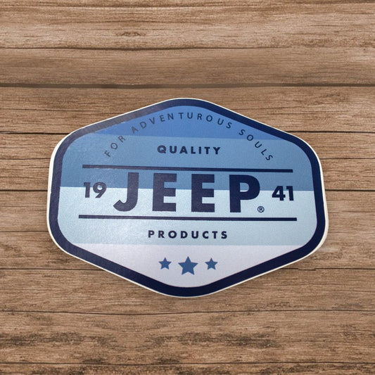 Sticker - Jeep® Quality  Products Hex