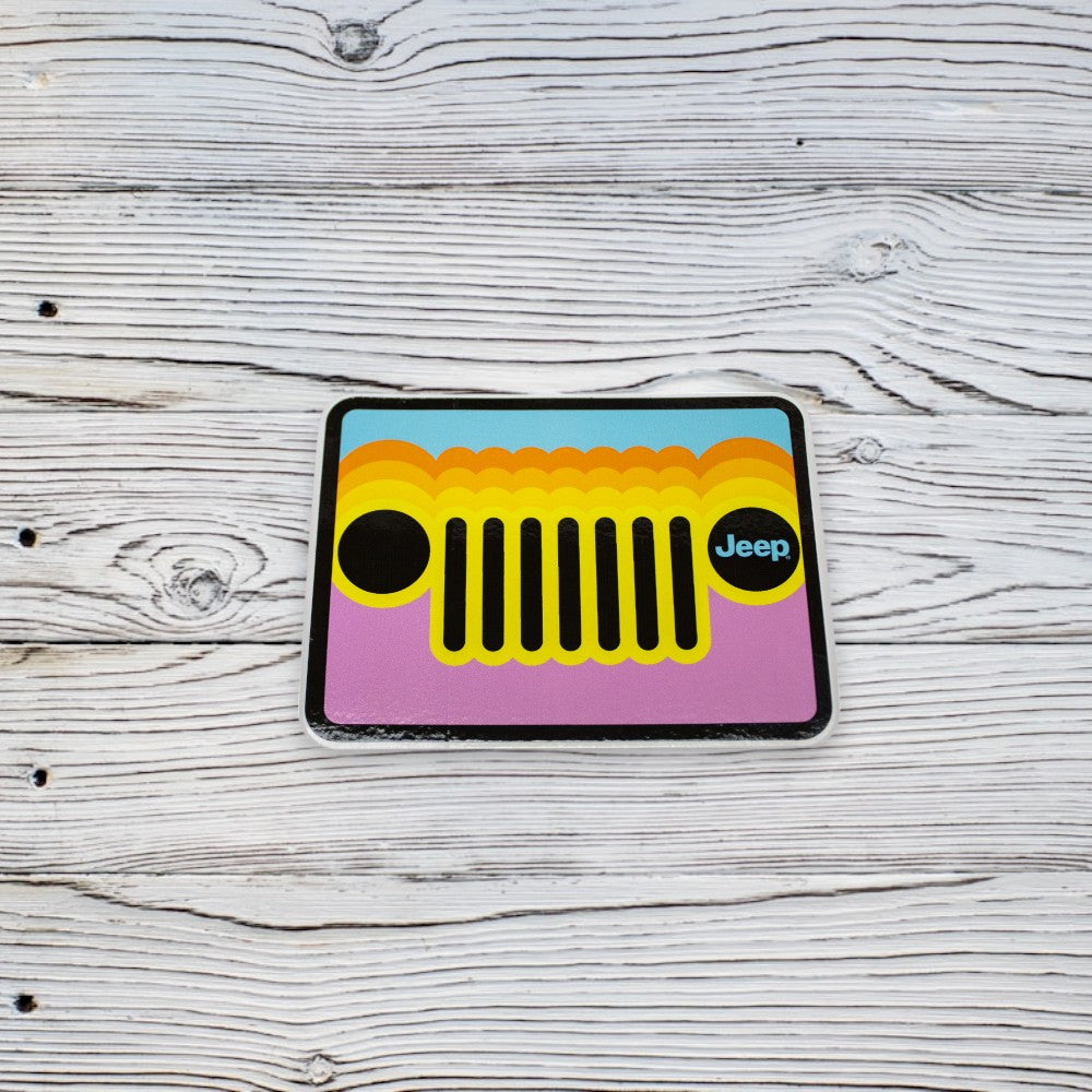 Sticker - Jeep® Grille Retromatic