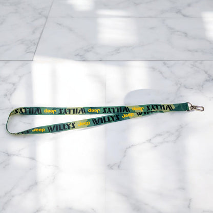 Lanyard - Jeep Willys Green Camo