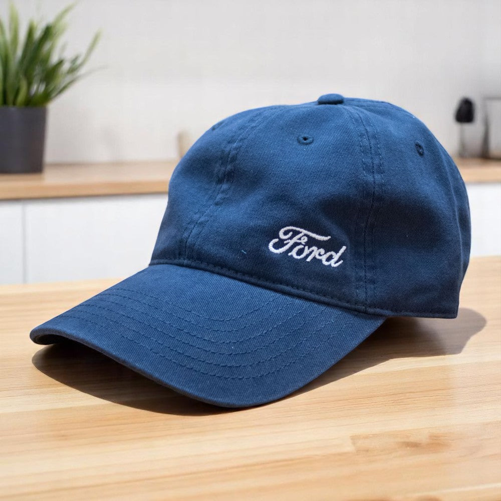 Hat - Ford Script Low Profile - Chino Navy