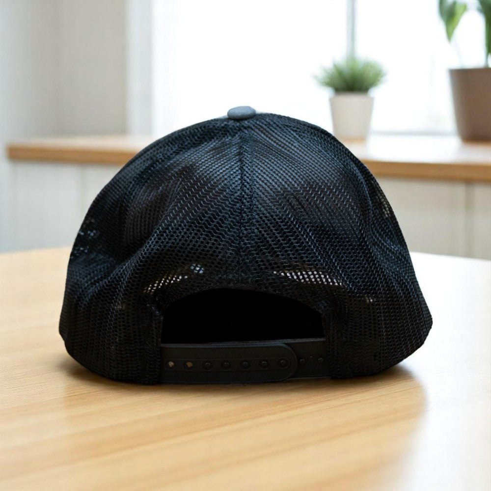 Hat - Jeep Wave USA Patch - Heather Grey/Black