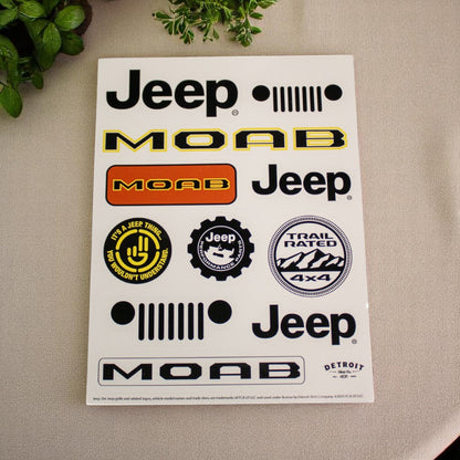 Sticker - Jeep® MOAB - Sheet