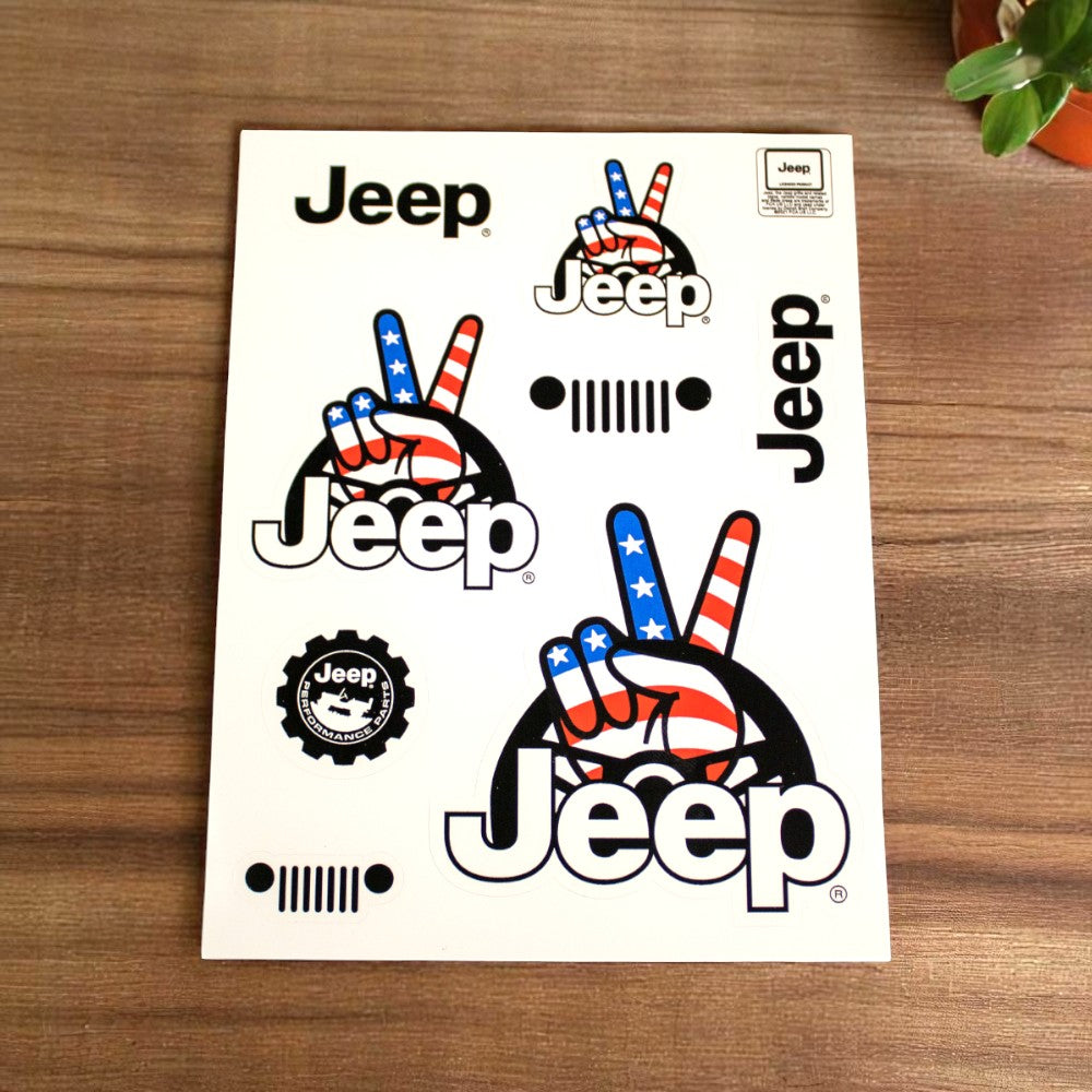 Sticker - Jeep® Wave Sheet