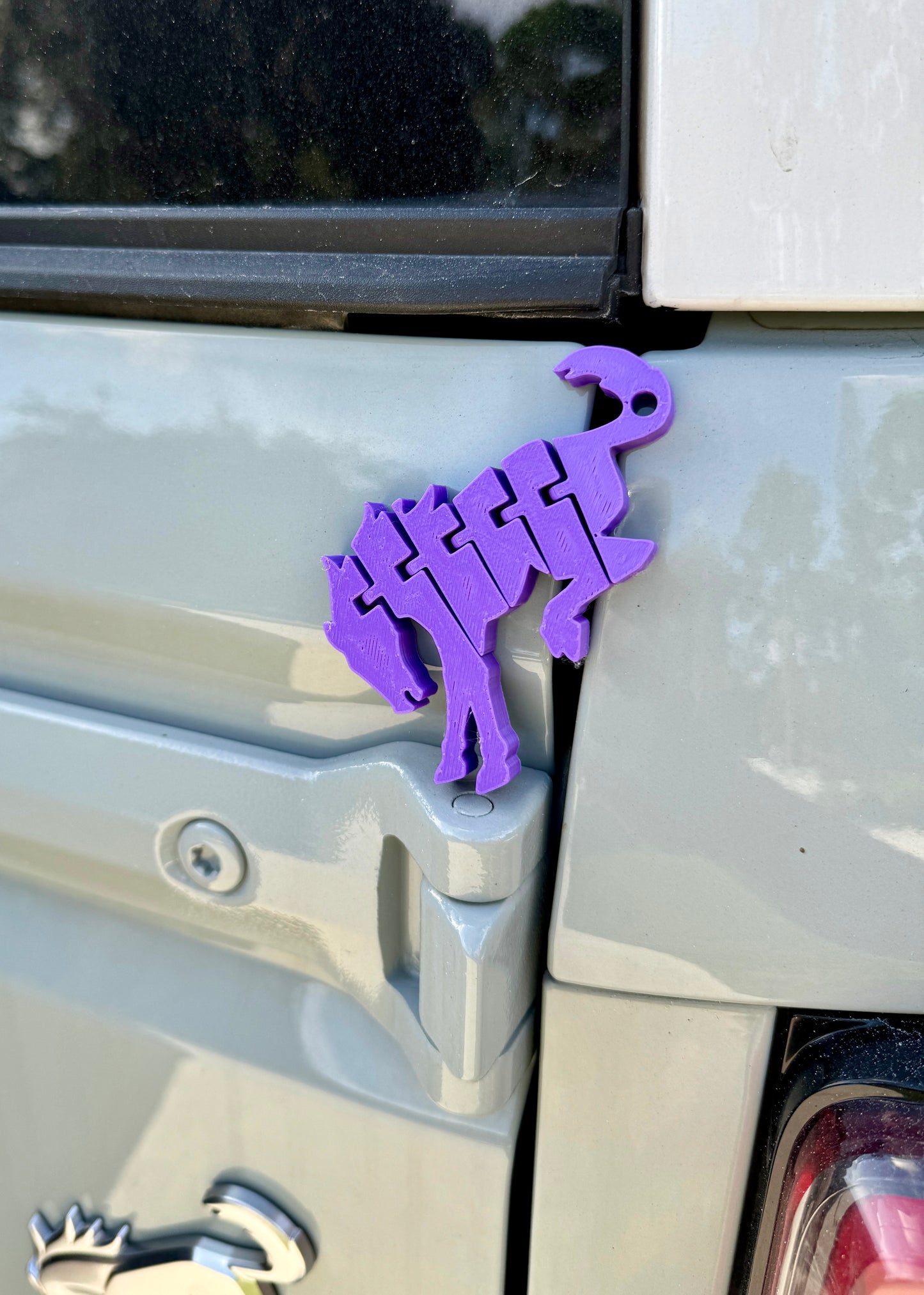 Bucking Bronco Flexi Key Chain (30+ Colors)