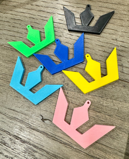 Speedlogix Crown Logo Key Chain (20+ Colors)