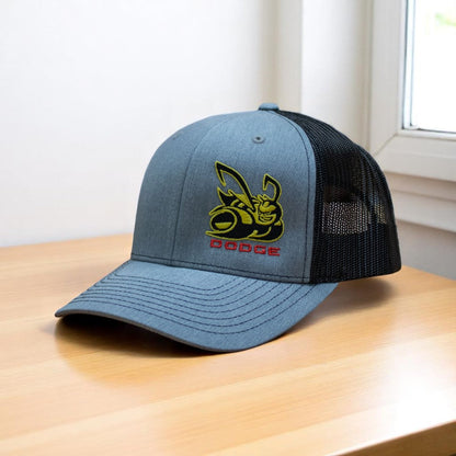 Hat - Dodge Daytona Scat Pack EV-SnapBack Trucker (Heather Grey/Black)