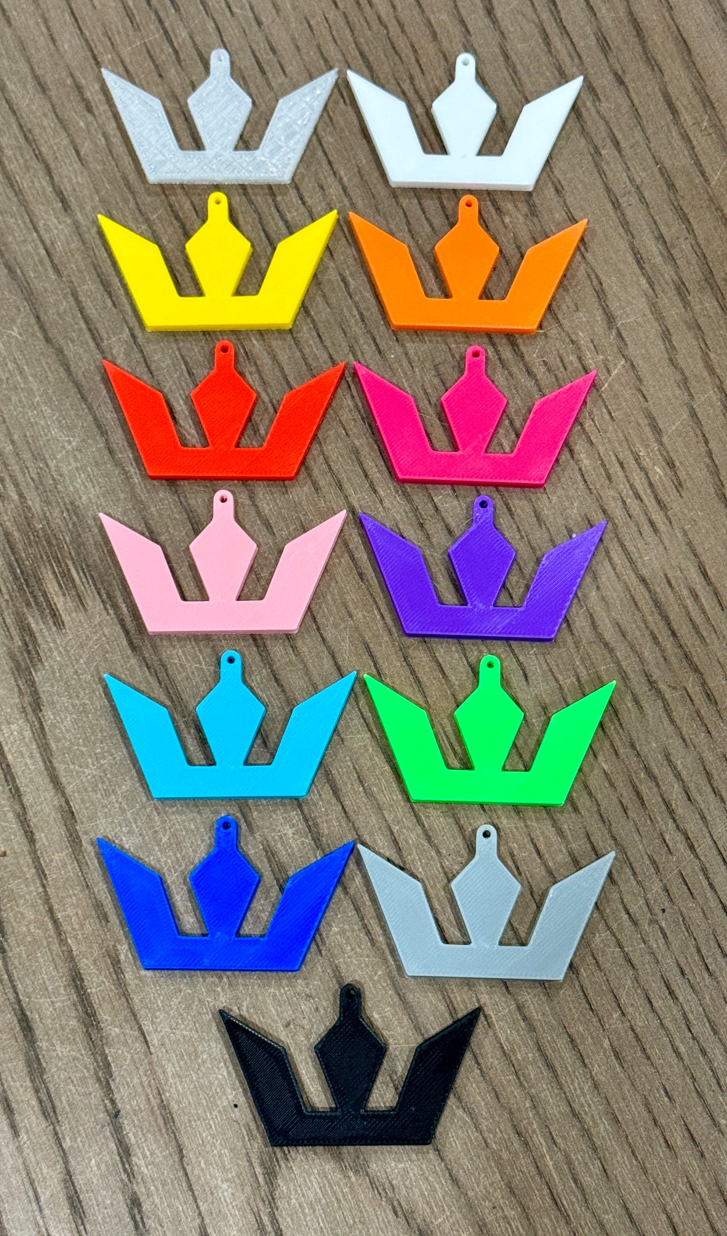 Speedlogix Crown Logo Key Chain (20+ Colors)