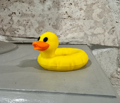 Pool Ring Yellow Duck - It Floats!
