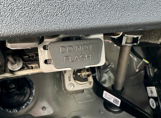 Do Not Flash OBDII Port Cover (30+ Colors)