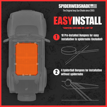 Ford Bronco Sun Shade Solid Color Shade Top (2021–2026)