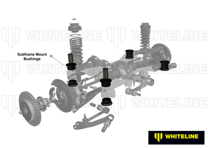 Whiteline Front/Rear Cradle Bushing Kit 2005-2023 Challenger/Charger