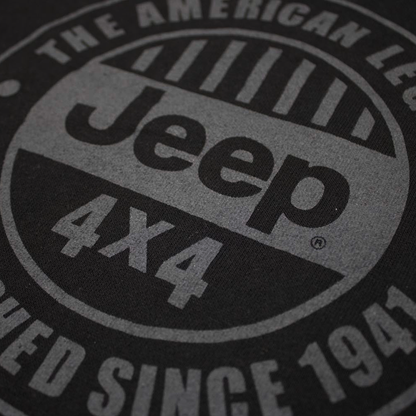 Mens Jeep® American Legend French Terry Hoodie - Black