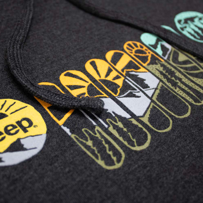 Mens Jeep® Atomic Grille Hoodie - Black