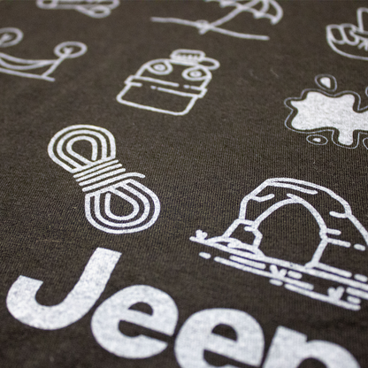 Mens Jeep® Iconic T-Shirt - Black