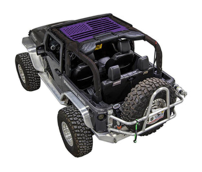 Jeep Wrangler JK 2-Door Sun Shade Stock Printed Shade Top (2007–2017)