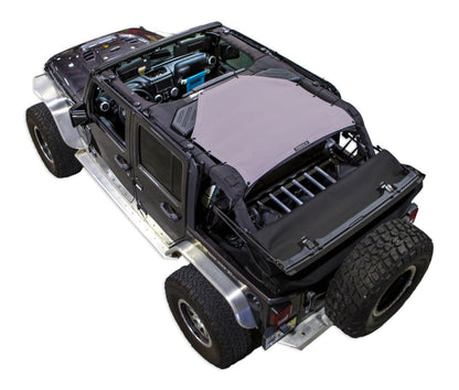 Jeep Wrangler JKU 4-Door Sun Shade Solid Color Shade Top (2007–2017)