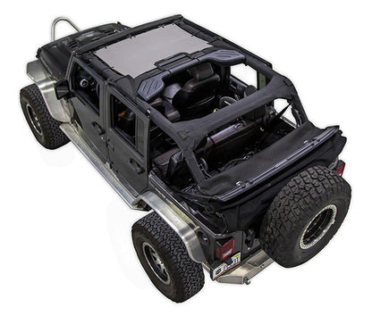 Jeep Wrangler JKU 4-Door Sun Shade Solid Color Shade Top (2007–2017)