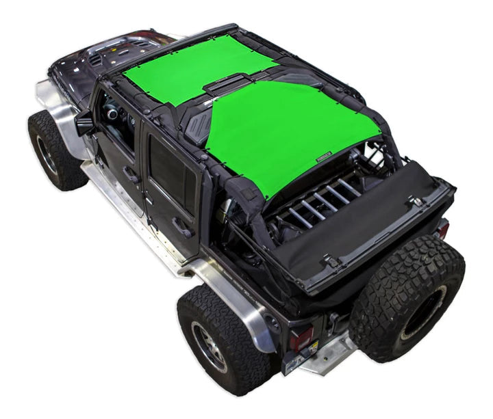 Jeep Wrangler JKU 4-Door Sun Shade Solid Color Shade Top (2007–2017)