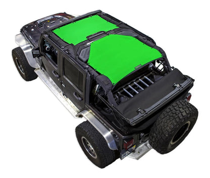 Jeep Wrangler JKU 4-Door Sun Shade Solid Color Shade Top (2007–2017)