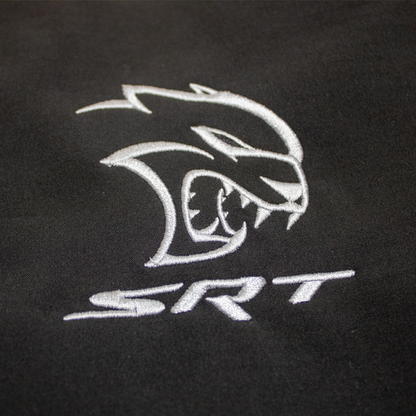 Mens Dodge® Hellcat Hooded Softshell Jacket - Black