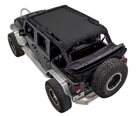 Jeep Wrangler JKU 4-Door Sun Shade Solid Color Shade Top (2007–2017)