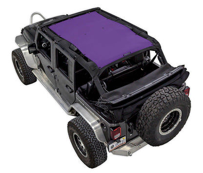 Jeep Wrangler JKU 4-Door Sun Shade Solid Color Shade Top (2007–2017)