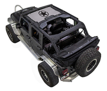Jeep Wrangler JKU 4-Door Sun Shade Stock Printed Shade Top (2007–2017)