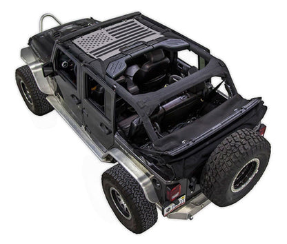 Jeep Wrangler JKU 4-Door Sun Shade Stock Printed Shade Top (2007–2017)