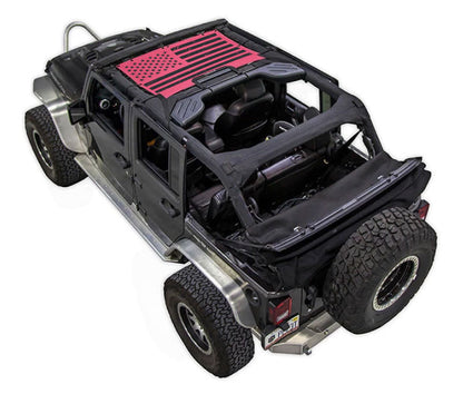 Jeep Wrangler JKU 4-Door Sun Shade Stock Printed Shade Top (2007–2017)
