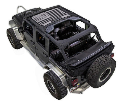 Jeep Wrangler JKU 4-Door Sun Shade Stock Printed Shade Top (2007–2017)