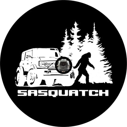 Sasquatch or Bigfoot Bronco Spare Tire Cover