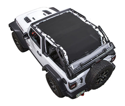 Jeep Wrangler JL 2-Door Sun Shade Solid Color Shade Top (2018–2026)
