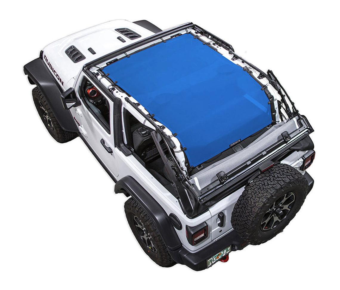 Jeep Wrangler JL 2-Door Sun Shade Solid Color Shade Top (2018–2026)