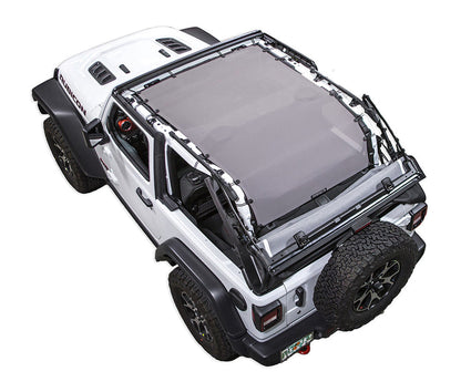 Jeep Wrangler JL 2-Door Sun Shade Solid Color Shade Top (2018–2026)