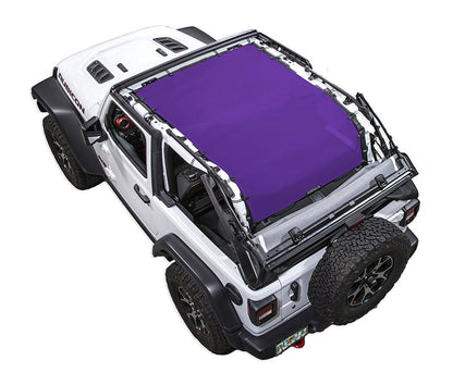 Jeep Wrangler JL 2-Door Sun Shade Solid Color Shade Top (2018–2026)