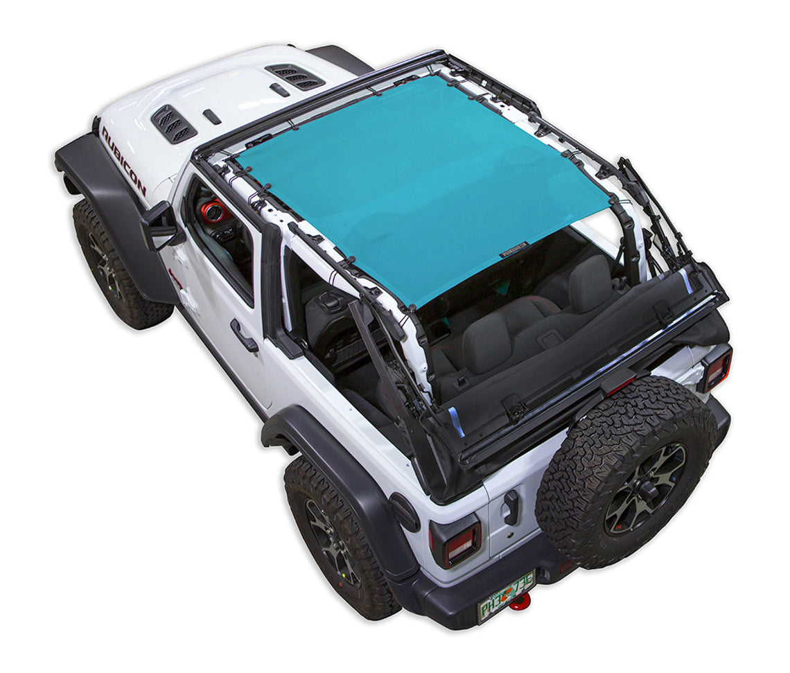 Jeep Wrangler JL 2-Door Sun Shade Solid Color Shade Top (2018–2026)