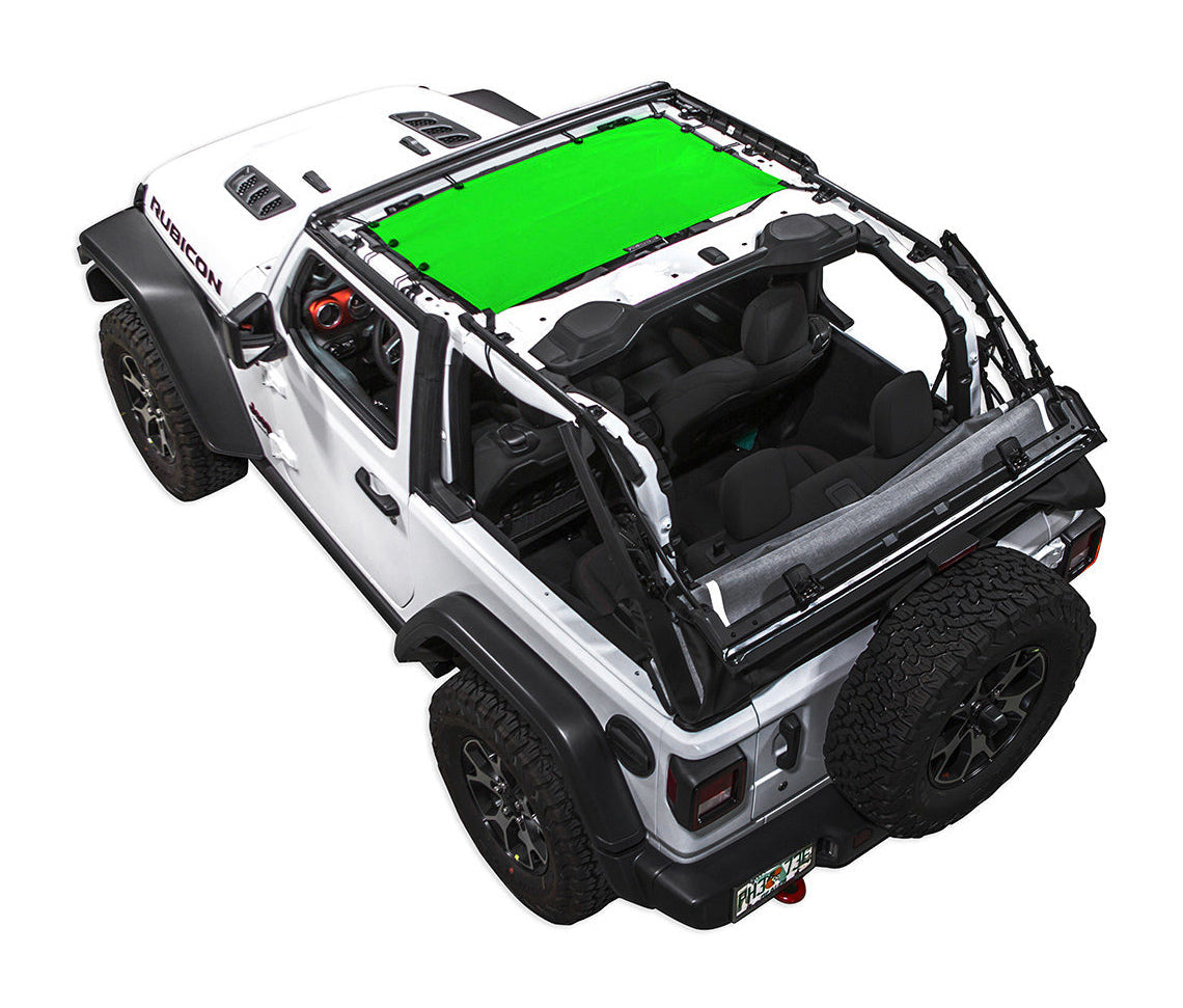 Jeep Wrangler JL 2-Door Sun Shade Solid Color Shade Top (2018–2026)