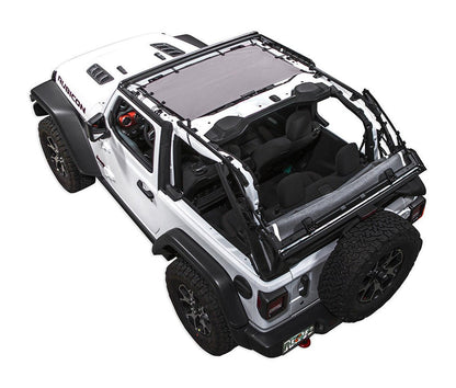 Jeep Wrangler JL 2-Door Sun Shade Solid Color Shade Top (2018–2026)