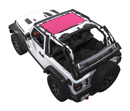 Jeep Wrangler JL 2-Door Sun Shade Solid Color Shade Top (2018–2026)