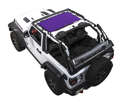 Jeep Wrangler JL 2-Door Sun Shade Solid Color Shade Top (2018–2026)