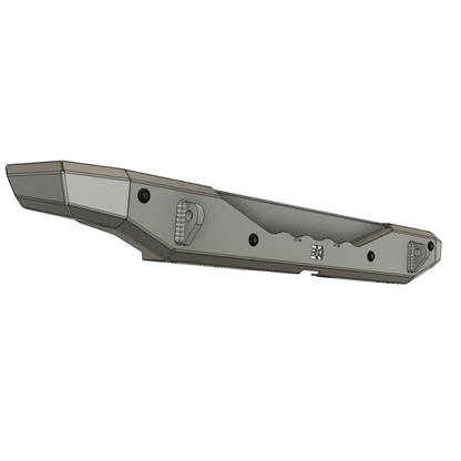 Gauntlet Series Rear Bumper for Jeep JL Wrangler (2018+)