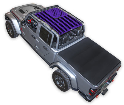 Jeep Gladiator JT Sun Shade Stock Printed Shade Top (2019–2026)